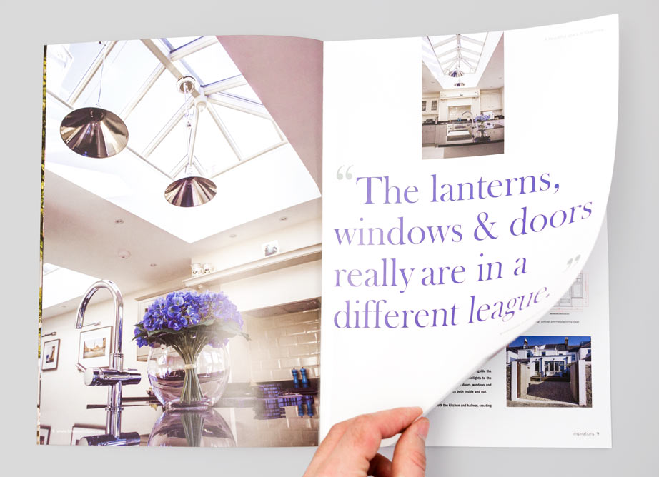 Le Reposoir featured in Timber Windows magazine