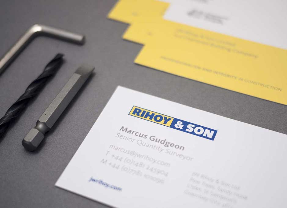 Rihoy & Son marketing material showcased