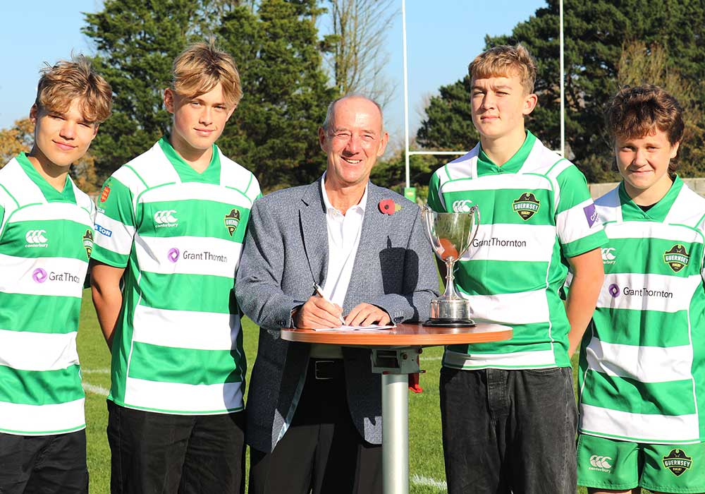 Rihoy & Son Raises its Commitment to Guernsey Rugby Academy
